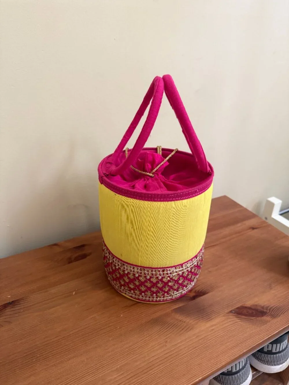 Ethnic Handmade Basket for storage